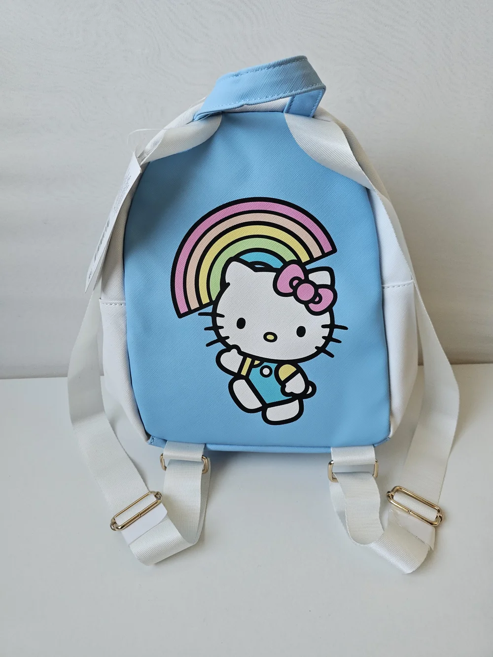 NWT Sanrio Cinnamoroll & Hello Kitty Rainbow Mini Backpack